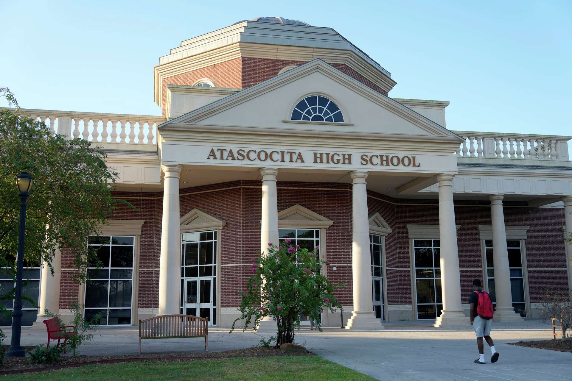 Atascocita High School campus entrance